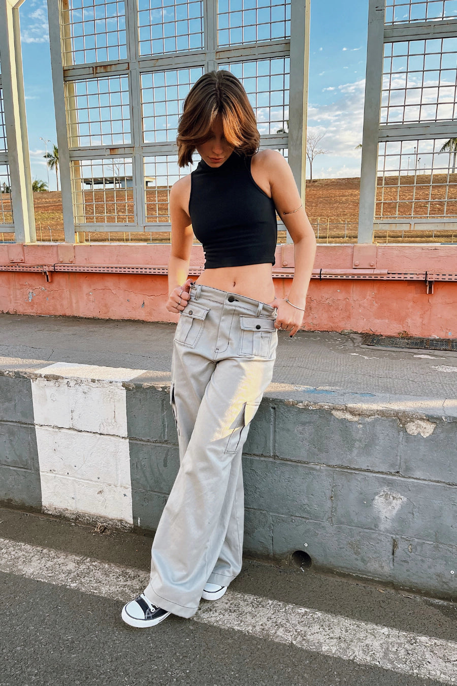 Calça Cinza - Toronto