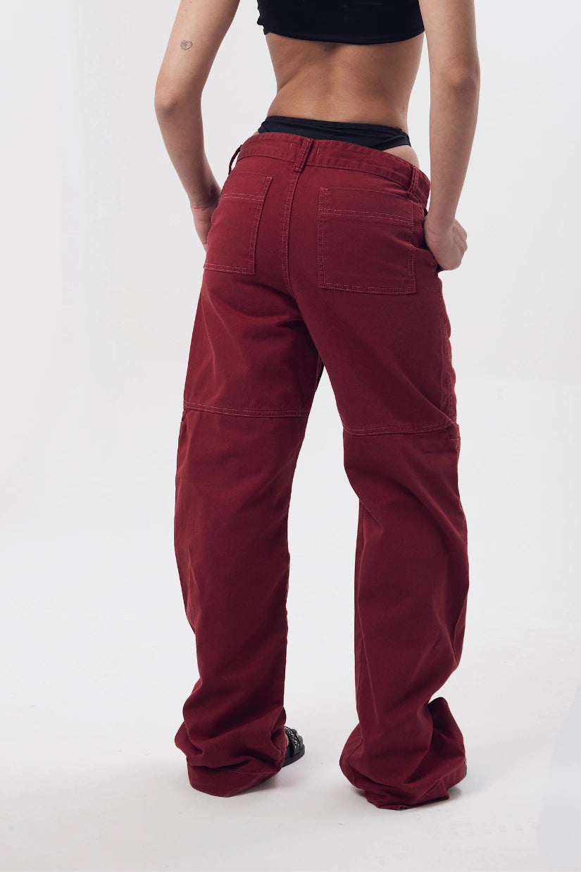 Calça Vermelho - Teddy