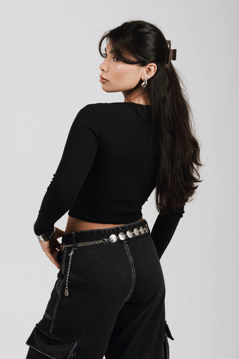 Blusa Preto - Scarllet (Top)