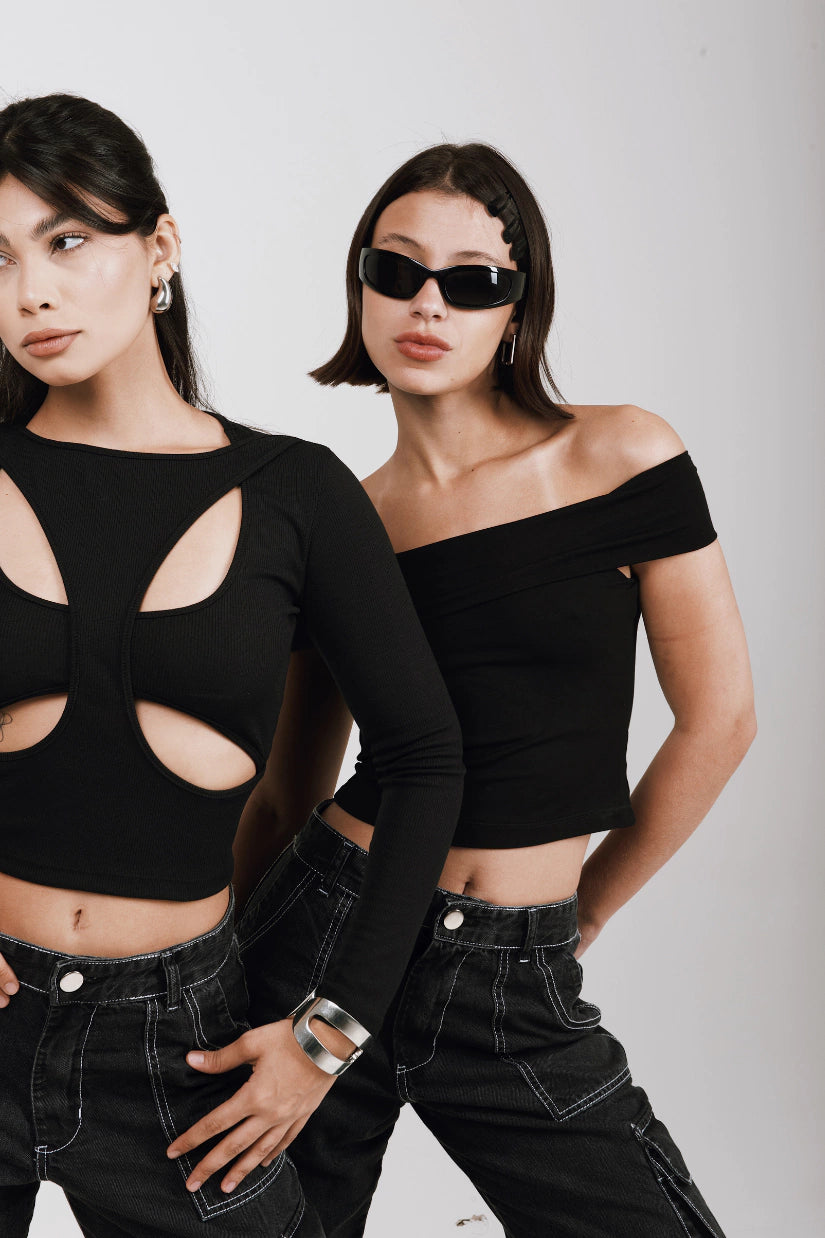Blusa Preto - Scarllet (Top)